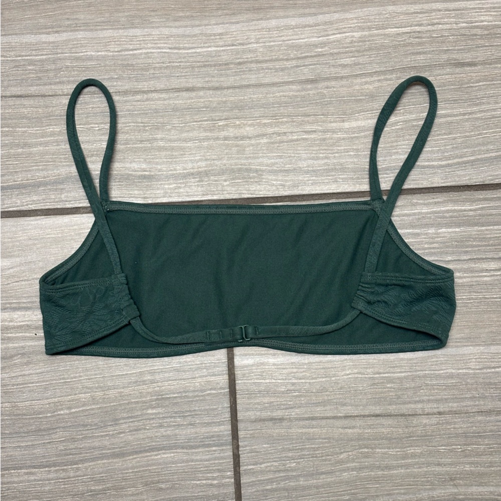 PacSun Dark Green Bikini Top - Picture 2 of 5